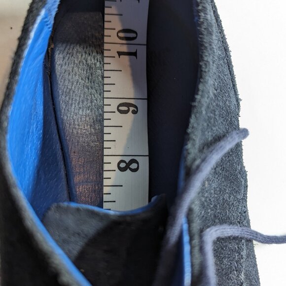 CBC Radio Fluevog Blue Suede - Picture 8 of 8